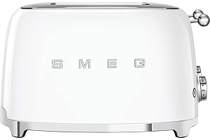SMEG Grille pain TSF03WHEU 4 tranches blanc