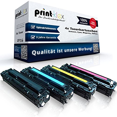 4x Kompatible Tonerkartuschen für HP LaserJet-Pro-400-color-M-451-nw LaserJet-Pro-400-color-M-475-dn HP305X HP305A HP 305X HP 305X K C M Y - Toner Cartridges - Premium Line