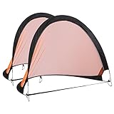 FEMOR Fußballtor Freizeittor Falttor PopUp Goal faltbar...