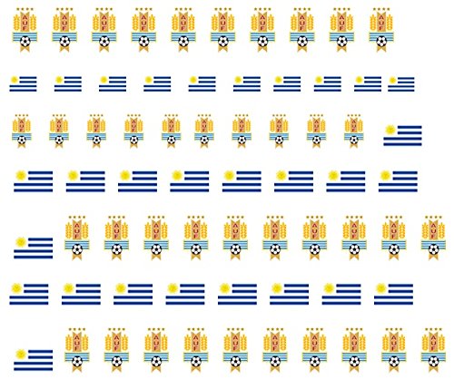 Preisvergleich Produktbild Uruguay FIFA 2014 Nail Abziehbilder Kunst