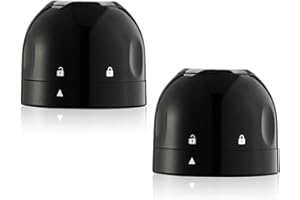 LucyStudio Sektflaschenverschluß 2 Stück Wiederverwendbare Sektverschluss Flaschenverschluss Halten Frisch Champagner Stopfen für Zuhause Party