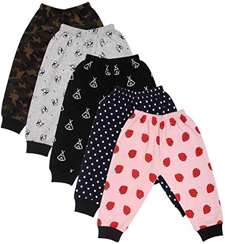 ASK - JS - LCD & CO Newborn Dresses, Infant Wear for summer & winter - Unisex - Sweater dress - socks & cap for toddler girl & boys - Infant Wear for summer & winter - Pajama pant-multicolour (6pants) RS.349.00