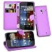 Produktbild Lenovo (Motorola) MOTO X Hülle in VIOLETT von Cadorabo - Handyhülle mit Kartenfach und Standfunktion Case Cover Schutzhülle Etui Tasche Book Klapp Style in MANGAN VIOLETT