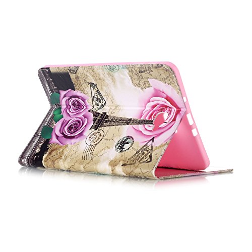 Romtronic Cute Colorful Flip Tasche PU Leder Abdeckung Stand Schutzhülle für Samsung Galaxy Tab A6 10.1 Pouces SM-T580 / SM-T585 + 1 x Schwarz Stylus (Design 05) - 5
