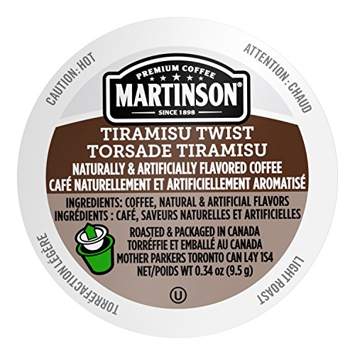 Preisvergleich Produktbild Martinson Joe's Coffee, Tiramisu Twist, 24 Single Serve RealCups by Martinson