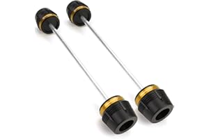 ZEXDDI Motorrad Radschutz Passend Für CB750 CB 750 1000 Hornet CB1000 Hornet SP 2024 2025 Vorne Hinten Rad Gabel Slider Achse Crash Protector Hornet 750 1000 sp (Gold)