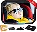 Produktbild Rücksitzspiegel Autospiegel Baby 6 Teile XXL Set mit Ebook I Universeller Sicherheitsspiegel Babyspiegel für Kinder in Kindersitz I Das beste Rückspiegel Baby Spiegel Auto Set für Babyschale Babysitz
