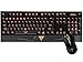 Price comparison product image GAMDIAS HERMES Gaming Mechanical keyboard Combo (Red switch) with 256K Built-In Memory Macro Recording Keys, 6 Player Profiles Anti-Ghosting & FPS Mouse with 4000 DPI and Sniper Mode (GKC1002)