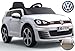 Produktbild ES-TOYS Kinderfahrzeug - Elektro Auto VW Golf 7 GTI - lizenziert - 12V7AH Akku,2 Motoren- 2,4Ghz Fernsteuerung, MP3-Weiss