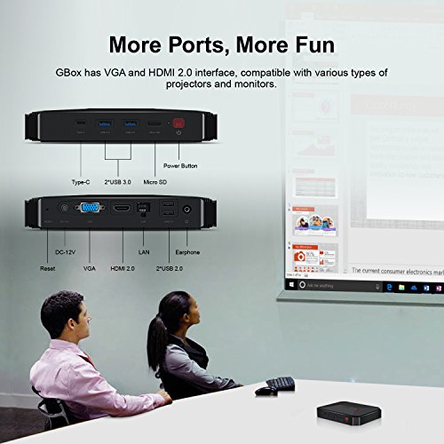 CHUWI GBox Mini PC Intel Gemini-Lake N4100 Linux Window10 Dual OS Quad Core 64bit Hasta 2 4GHz HDMI 2 0 HDPC 2 2 4GB RAM 64GB ROM Bluetooth 4 0 WIFI Control remoto de entrega Negro reviews CHUWI GBox Mini PC Intel Gemini-Lake N4100 Linux Window10 Dual OS Quad Core 64bit Hasta 2 4GHz HDMI 2 0 HDPC 2 2 4GB RAM 64GB ROM Bluetooth 4 0 WIFI Control remoto de entrega Negro