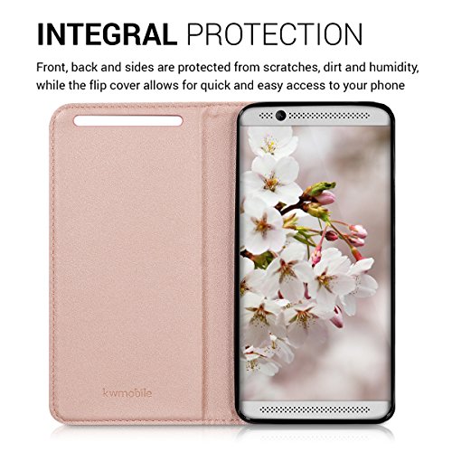 kwmobile Funda para ZTE Axon 7 Mini - Carcasa para m vil de Cuero sint tico - Case Plegable en Oro Rosa reviews kwmobile Funda para ZTE Axon 7 Mini - Carcasa para m vil de Cuero sint tico - Case Plegable en Oro Rosa