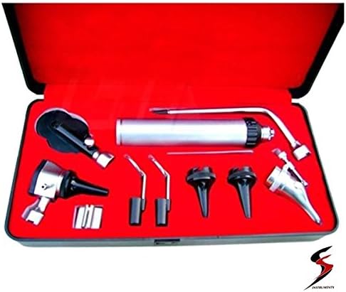 SEC ENT Otoscope Ophthalmoscope Opthalmoscope Nasal Larynx Diagnostic Set CE