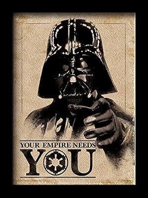 Star Wars Your Empire Needs You 30 x 40 cm Affiche encadrée à revêtement en gel, multicolore