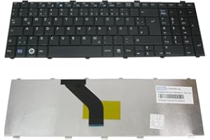‎TRADE-SHOP Trade-Shop Laptop-Tastatur/Notebook Keyboard Deutsch QWERTZ ersetzt Fujitsu-Siemens Lifebook CP487051-02 CP478133-02 CP490711-02 für A530 A531 AH512 AH530 AH531 NH751