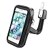 Price comparison product image REFURBISHHOUSE Universal Waterproof Motorcycle Bike Scooter Mobile Phone Holder Bag Case for iPhone8 7 Samsung Support 4.7-6.3 Inch(M)