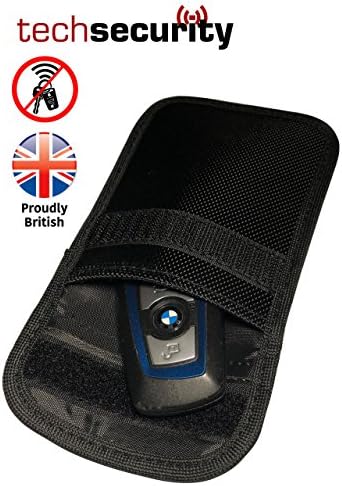 Car Key Security Anti Theft Wallet/RFID Keyless Entry Signal Blocking Faraday Bag/Wireless Car Key Fob Signal Blocker Pouch Vehicle Security