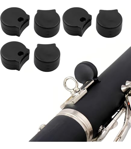 Gomma Per Clarinetto - 6 Pezzi, Poggiapollici In Gomma Elastica Per Ridurre L'Affaticamento - Foto 4