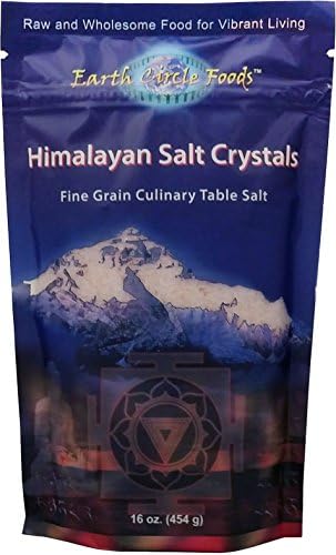 Earth Circle Organics, Himalayan Salt Crystals, 1 lb (454 g)