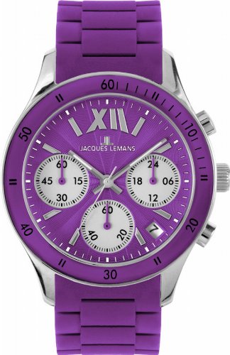 Jacques Lemans Sports Unisex-Armbanduhr Rome Sports 1-1586K Jacques Lemans Sports Unisex-Armbanduhr Rome Sports 1-1586K