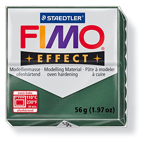 Modelliermasse Fimo effect opal grün metallic, 57g