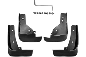 CStern Parafanghi Parafango Paraspruzzi Protettiva Protezione Antispruzzo Guardie Fango Anteriore & Posteriore Auto in Plastica ABS Nero 4 Pezzi per Mazda CX-5 2017 2018 2019