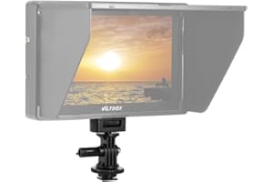 Andoer Einstellbare Kalt Hot Shoe Mount Adapter mit 1/4" Schraube für VILTROX DC-90 DC-70 DC-50-Monitor L132T L116T LED-Videoleuchte