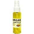 Moroccan Argan Oil -100% Pure and Organic,For Face,Body,Hair and Nails,50 ml Premium Quality,Extra Virgin and Bottled in Morocco