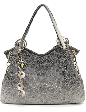 Vincico , Damen Schultertasche blau blau