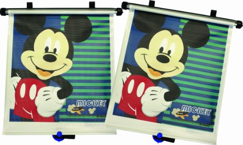 Disney Mickey Mouse Adjust and Lock Car Shade (Pack of 2)