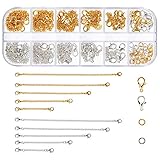 NEUER STIL: Diese verlängerte Kette verlängert die Länge des Schmucks und verwandelt Ihren Schmuck in einen anderen Stil, der in verschiedenen Situationen verwendet werden kann.