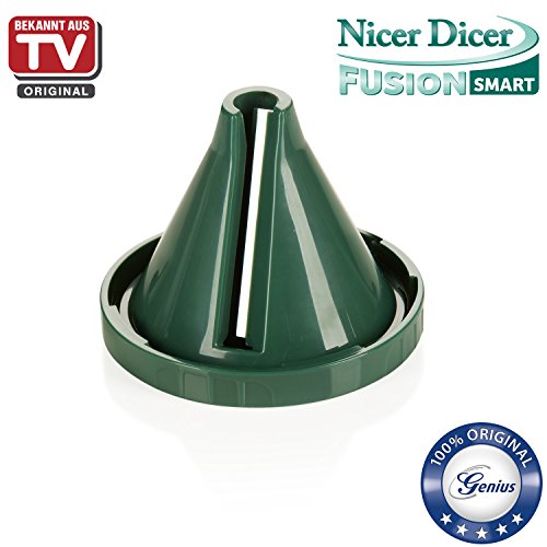 Genius Nicer Dicer Fusion Smart Julietti | Mint-Grün | 16 Teile | Alles-Schneider | Reiben | Julienne | Spiralen | Hobeln | Würfeln | Schneid-Gerät | Bekannt aus TV | NEU - 7