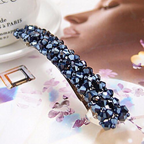 Velishy(TM) Woman's Headwear Faux Crystal Style Hair Clips