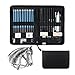 Produktbild Zeichenstifte 40 PCS, Druck Netzteil Professional Art Skizzieren Bleistifte Set Zeichnen Bleistifte Set Kohlestifte graphit Bleistifte Supplies mit Sticks Werkzeuge und Kit Bag