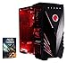 Produktbild VIBOX Precision 6 Gaming PC mit Spiel War Thunder, 4 GHz AMD FX Quad Core Prozessor, Nvidia Geforce GT 730 Grafikkarte, 1TB HDD, 8 GB RAM, Case Commando, Neon Rot