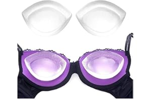 Set 5 Paia Inserti Reggiseno Rimovibili - Imbottiture Spugnose Per Push Up E Comfort