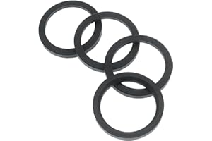 RKC 4 anelli di centraggio, 72,0 x 56,1 mm, grigio scuro, prodotti in Germania