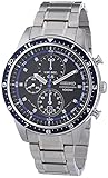 Seiko Herrenuhr Chronograph Quarz mit Edelstahlarmband – SNDF39P1
