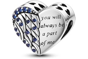 Parmuz 925 Charm beads in argento sterling per collana di braccialetti star moon Amore Mom Farfalla Charm ciondolo per le donne perfetto Regali per Moglie