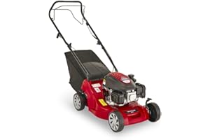 Mountfield SP41 Petrol Lawnmower, Self-Propelled, 39cm cutting width, 123cc ST120 Autochoke petrol engine, Up to 250m², Includes 40L Grass Collector