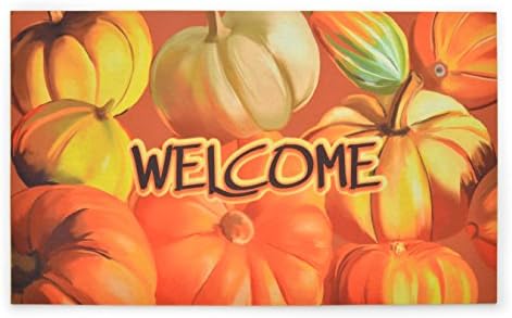 Stephan Roberts Bountiful Harvest Rubber Doormat, 18''x30''