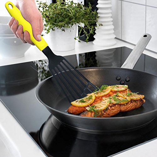 Aqi Küchenartikel Set 5 Stück Silikon Flexible Pfanne Löffel Spatel Pasta Löffel Schaufel in solide und hitzebeständige Material - 6