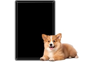 HOLYWARM Replacement Black Plastic Tray for Dog Crate Cage, Easy to Clean Bottom Base Tray,Pet Kennel Pan (24inch)