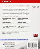 Image de OCA Oracle Database 12c SQL fundamentals exam guide (Exam 1Z0-061). Con CD-ROM