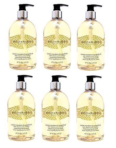 (6 PACK) Baylis & Harding SWEET MANDARIN & GRAPEFRUIT Hand Wash x 500ml
