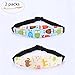 Produktbild Lorcoo Kindersitz Befestigung Riemen Kopf Halter, 2pcs Autositz Schlafhaar Hilfe Kopfstütze Schlaf Kopfstützhalter Gürtel