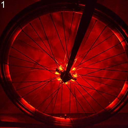 CxIACom LED Magic Front Tail Spoke Wheel Warning Light Bicycle Cycling Bike Accessories