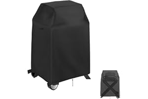 Feestars Grill Cover for Ninja OG701 Woodfire Outdoor Grill on Grill Stand(Cover Only), Protective Cover for Ninja Outdoor Smoker-Waterproof& Dustproof Cover for Outdoor Barbecue