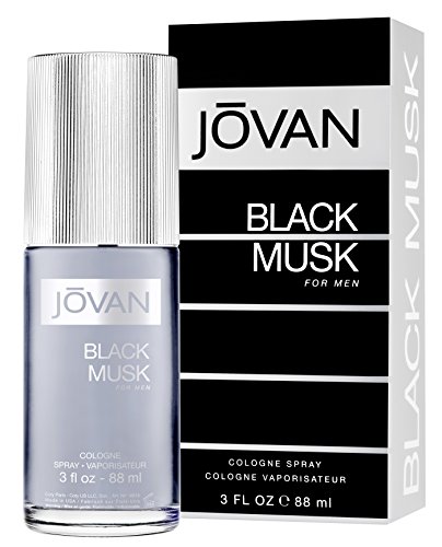 Jovan Black Musk Eau De Cologne Spray for Men 90ml