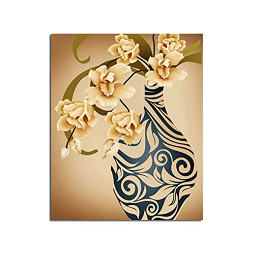 DIY 5D Vase Diamond Painting Cross-Stitch for Entrance Living Room Bedroom