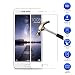Produktbild MaxKu ZTE Blade V8 Schutzfolie, Full-Cover HD Displayschutzfolie 3D Vollbild Panzerglasfolie 9H Tempered Glass Hartglas, Glasfolie Handy Schutzglas Schutzfolie für ZTE Blade V8, Weiß